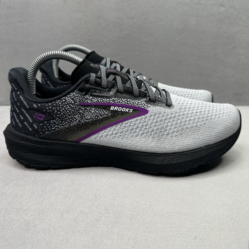 Brooks Women's Running Shoes - Gray and Purple